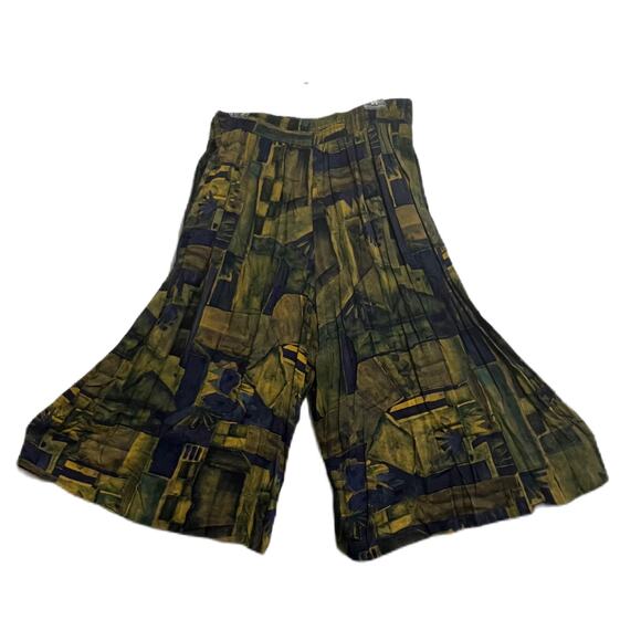 InGroup Ltd 1980s Vintage Gaucho Pants Pockets - Picture 3 of 5